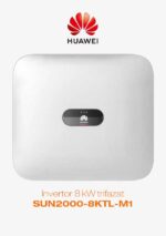 Invertor 8 kW trifazat Huawei SUN2000-8KTL-M1, Wlan, 4G este un invertor trifazat de ultima generație, utilizat pentru construcții rezidențiale.